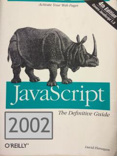 2002 cover of 'The Definitive Guide'